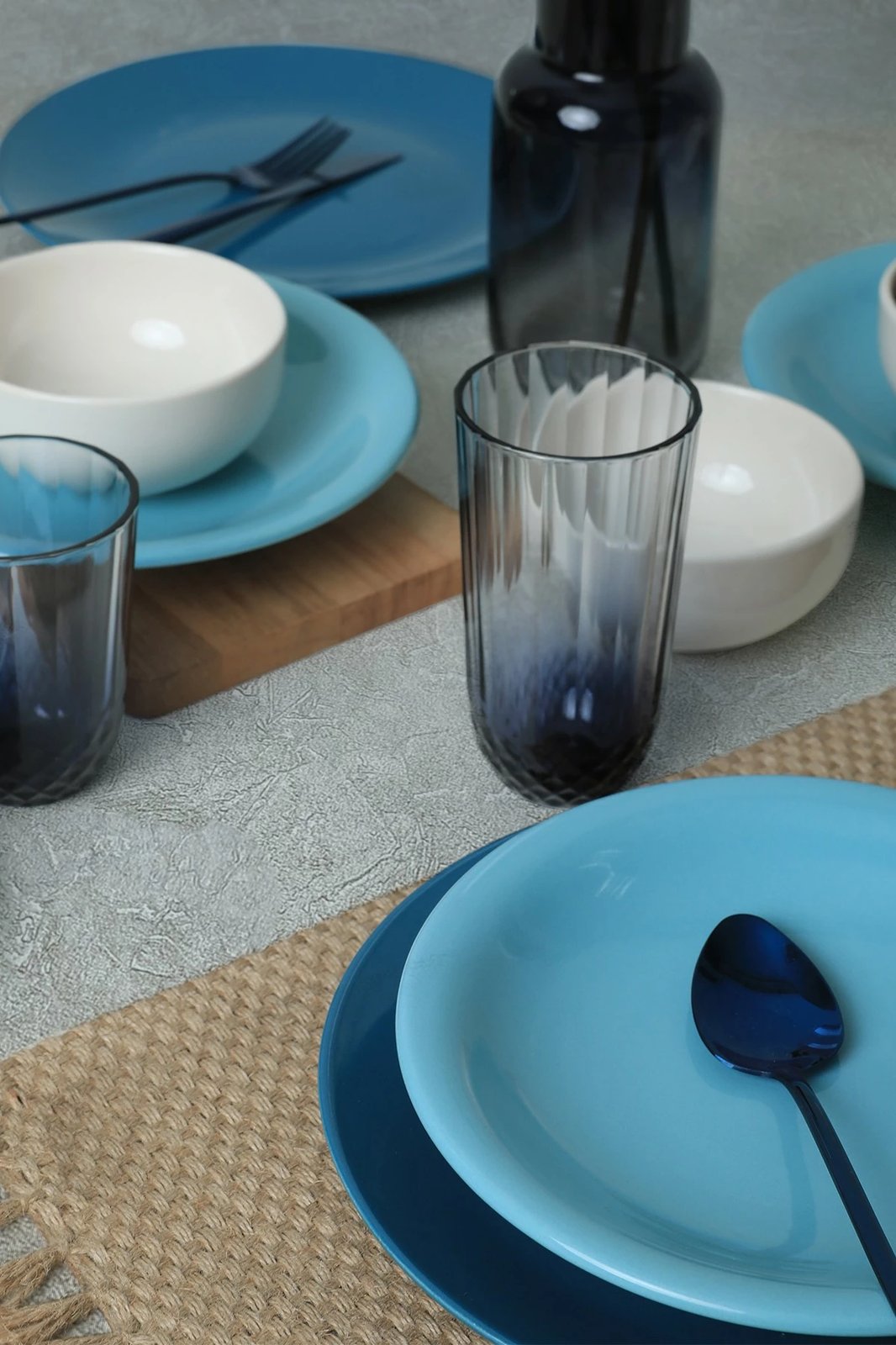 Set darkash për drekë, qeramikë, 18 pjesë, Hermia Concept, X0001509300000000000000000