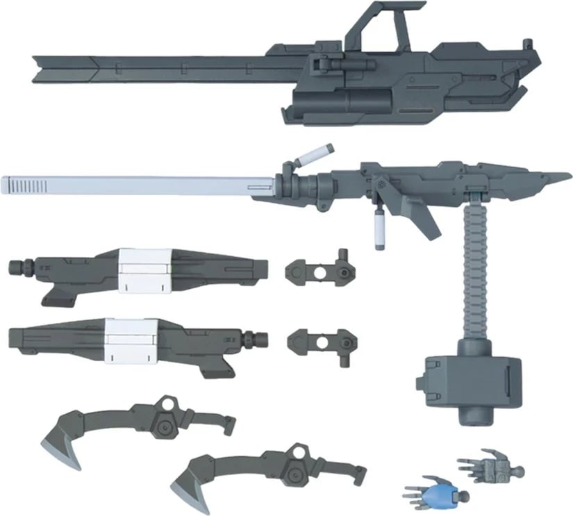 Set pjesë opsionale Gunpla 1/144 BANDAI GUN67153, Large Railgun