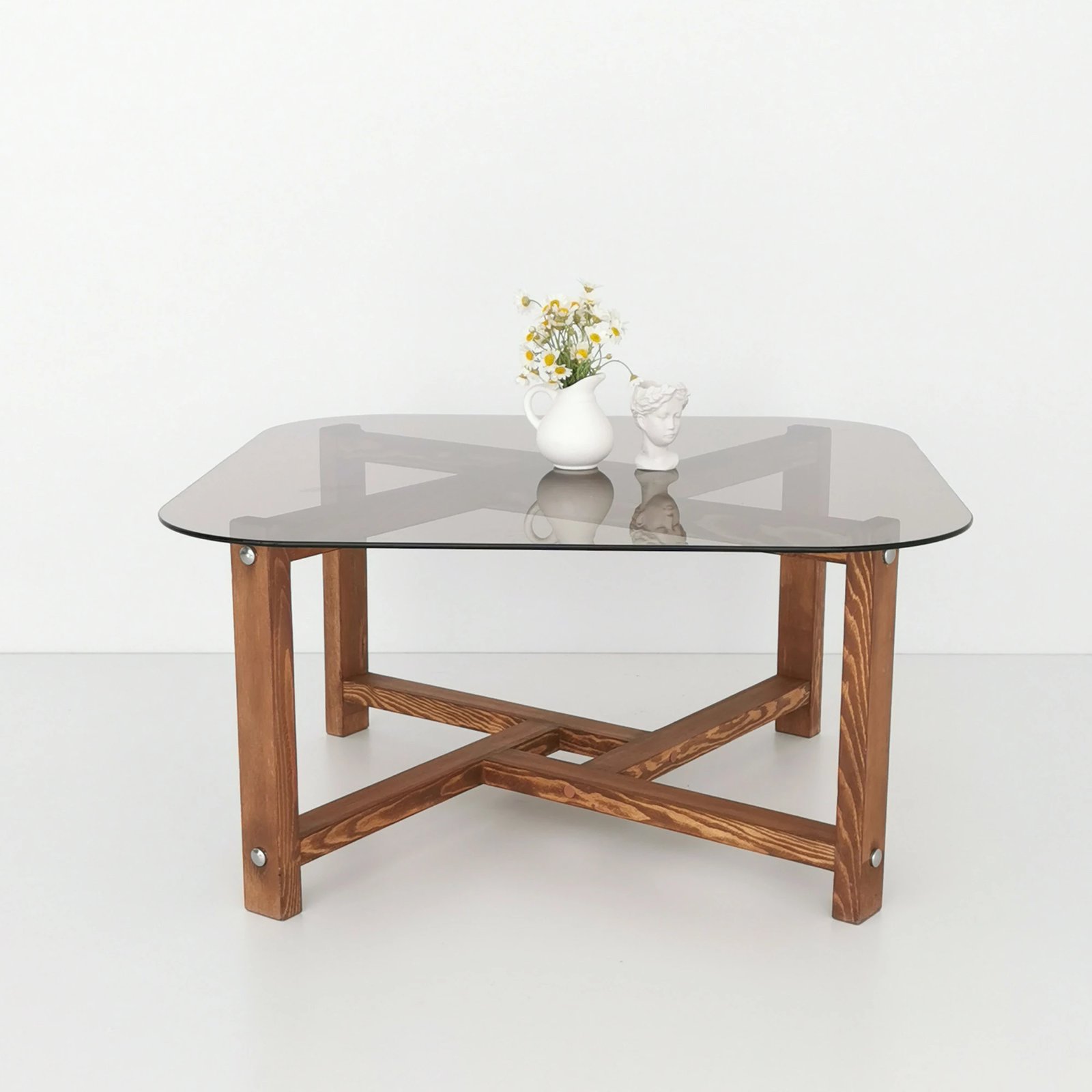 Tavolinë kafeje Hanah Home, Zen, ngjyrë lisi