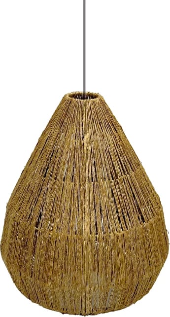 Llambë varëse BALI, jute natyrale, 35x35x44cm