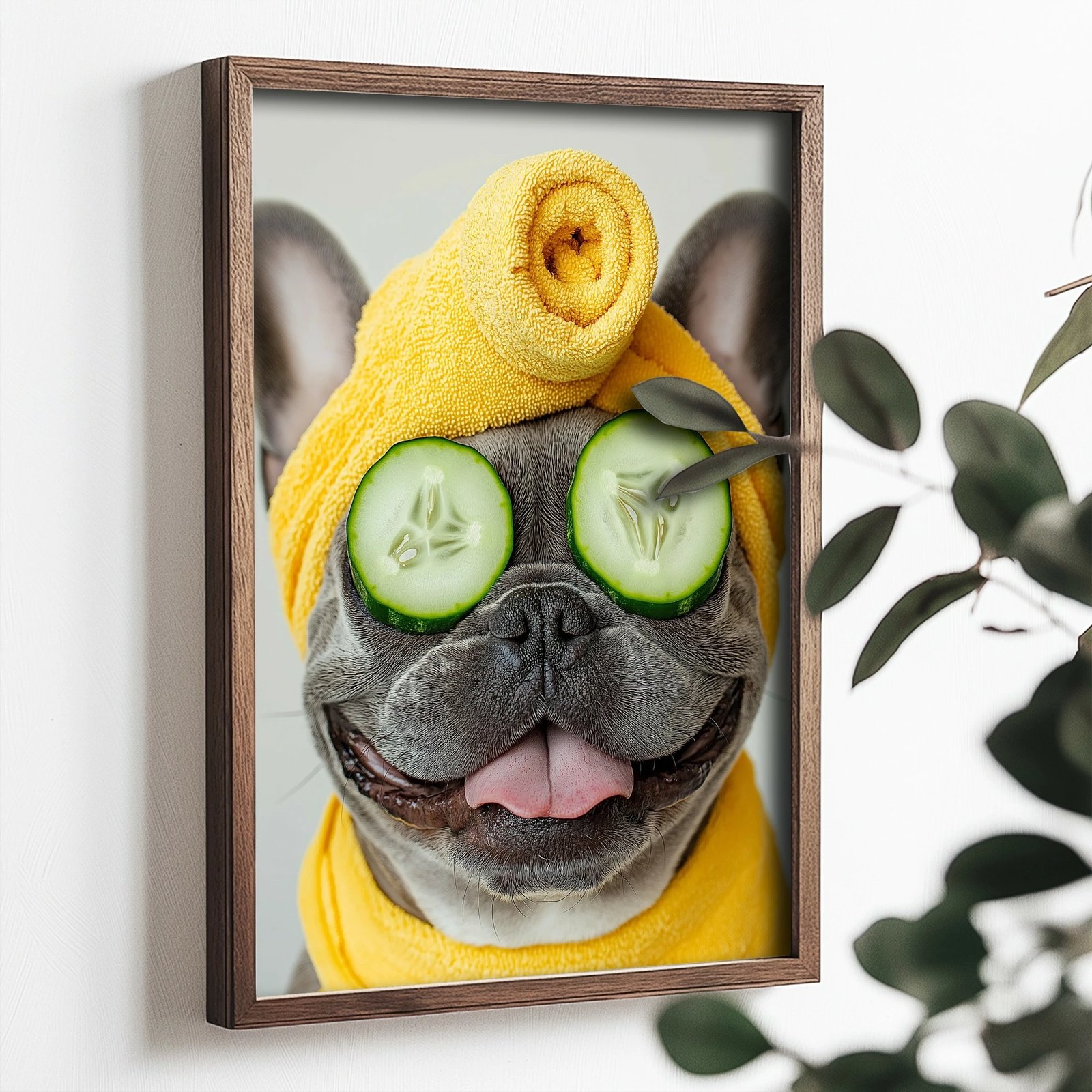 Pikturë dekorative me kornizë MDF, Wallity, TUN026-XL, shumëngjyrëshe, 50x70x3.5cm