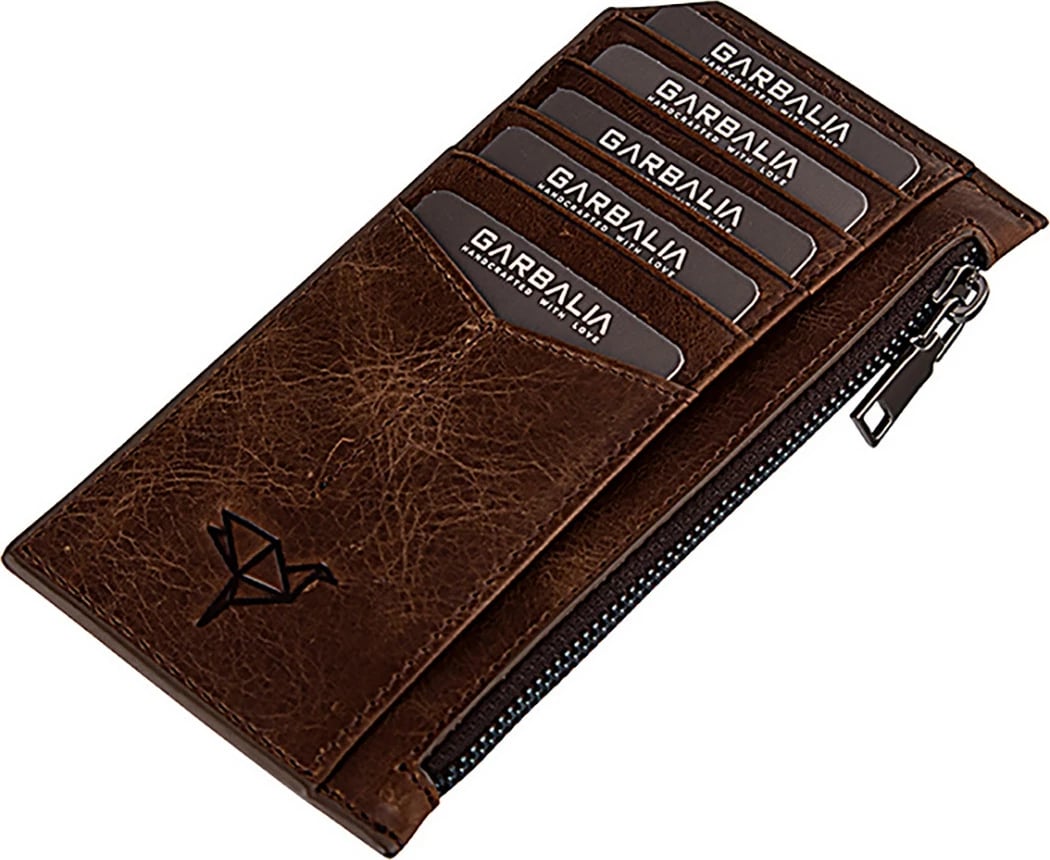 Portofol unisex, ngjyrë kafe, Zoozie Bags