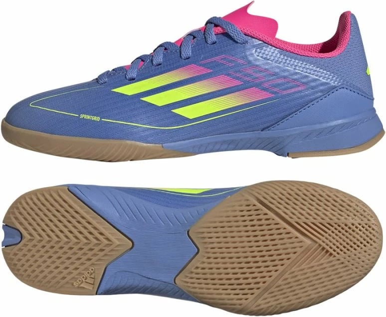 Çizme futbolli për fëmijë adidas, të kaltra