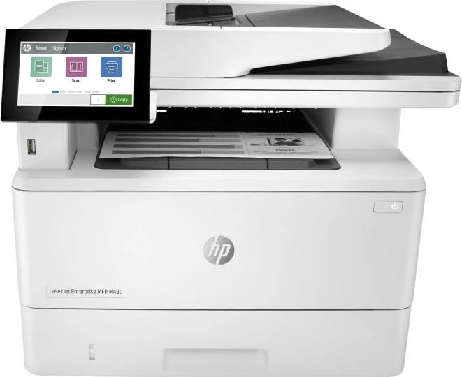 Printer multifunksional laser HP LaserJet Enterprise MFP M430f (3PZ55A#B19), 38–42 ppm, rrjet 1 Gbps, A4, b/w