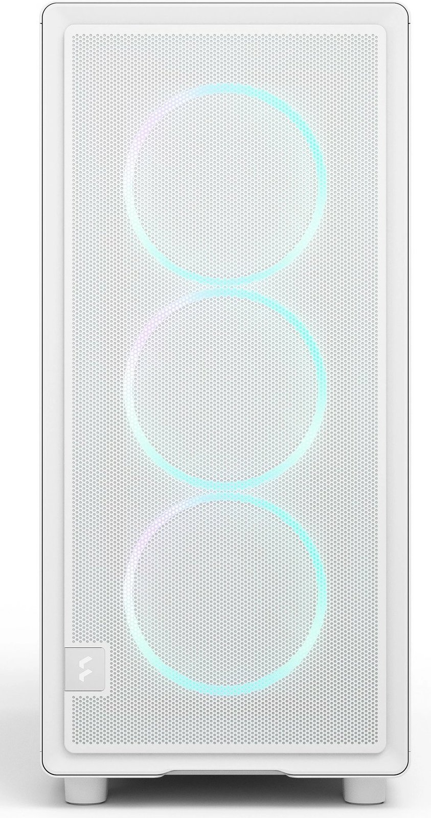 Kasë Fractal Design Epoch White TG RGB, Midi Tower, xham i temperuar, RGB, e bardhë