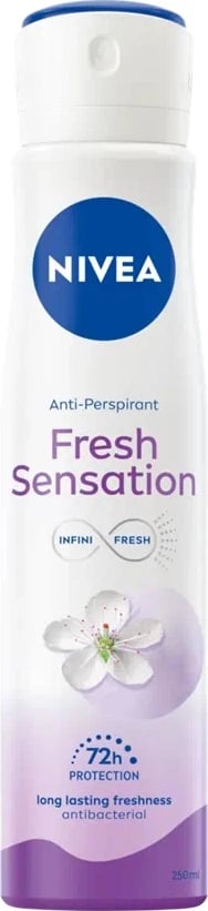 Spray antiperspirant për femra Nivea Fresh Sensation 250ml