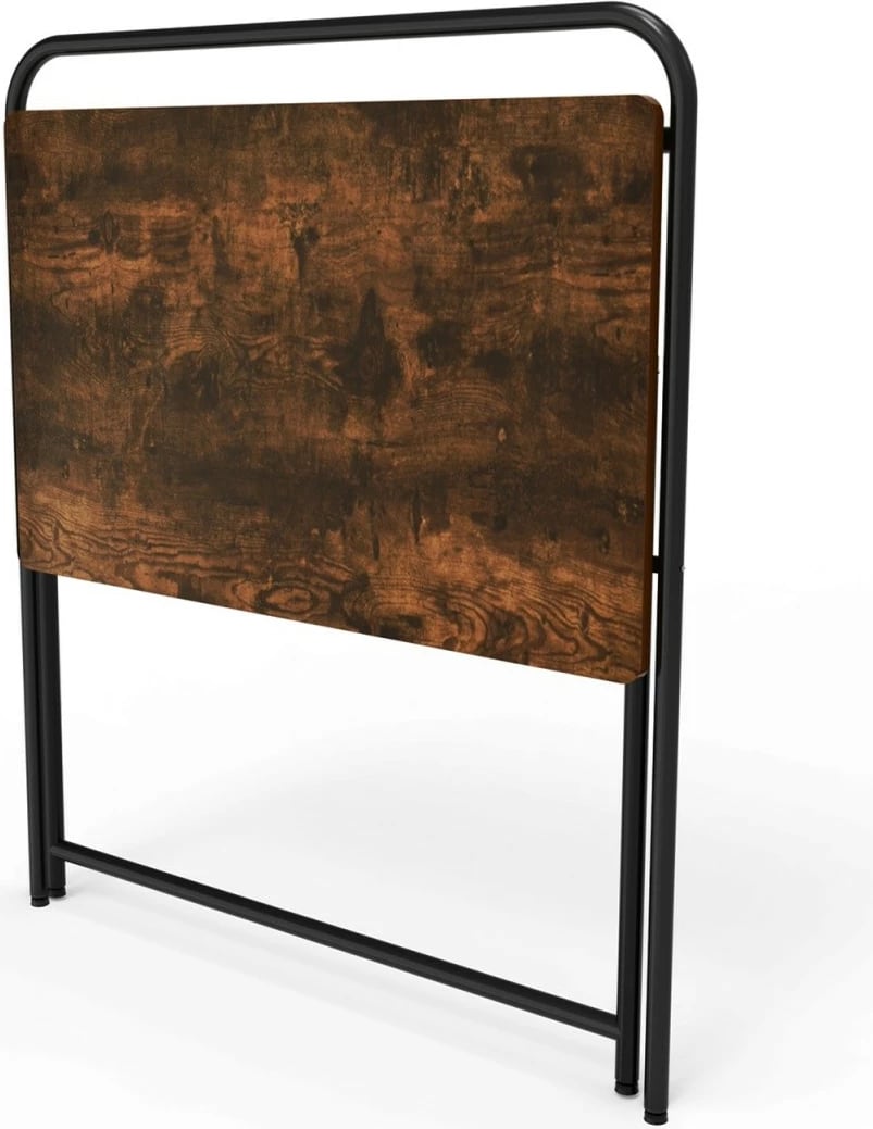 Tavolinë multifunksionale, Maclean, MC-127 B, 80x50x75 cm, ngarkesë 50 kg, zezë-kafe