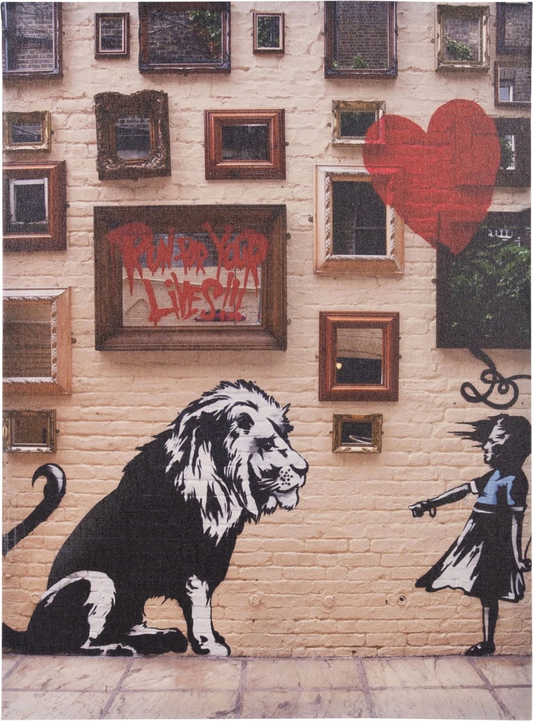 Pikturë muri GOBI FH4828, kanavacë e printuar, 50x2.5x68cm