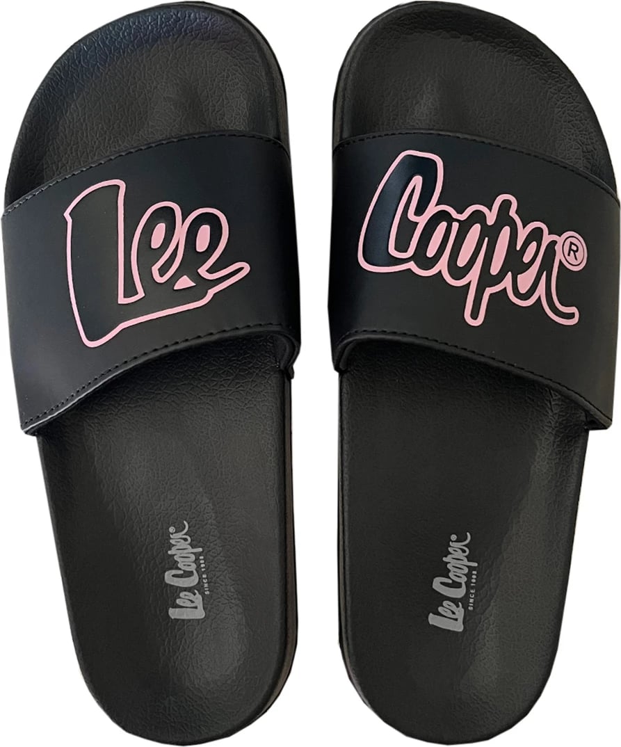 Papuqe për femra Lee Cooper, zi-roze