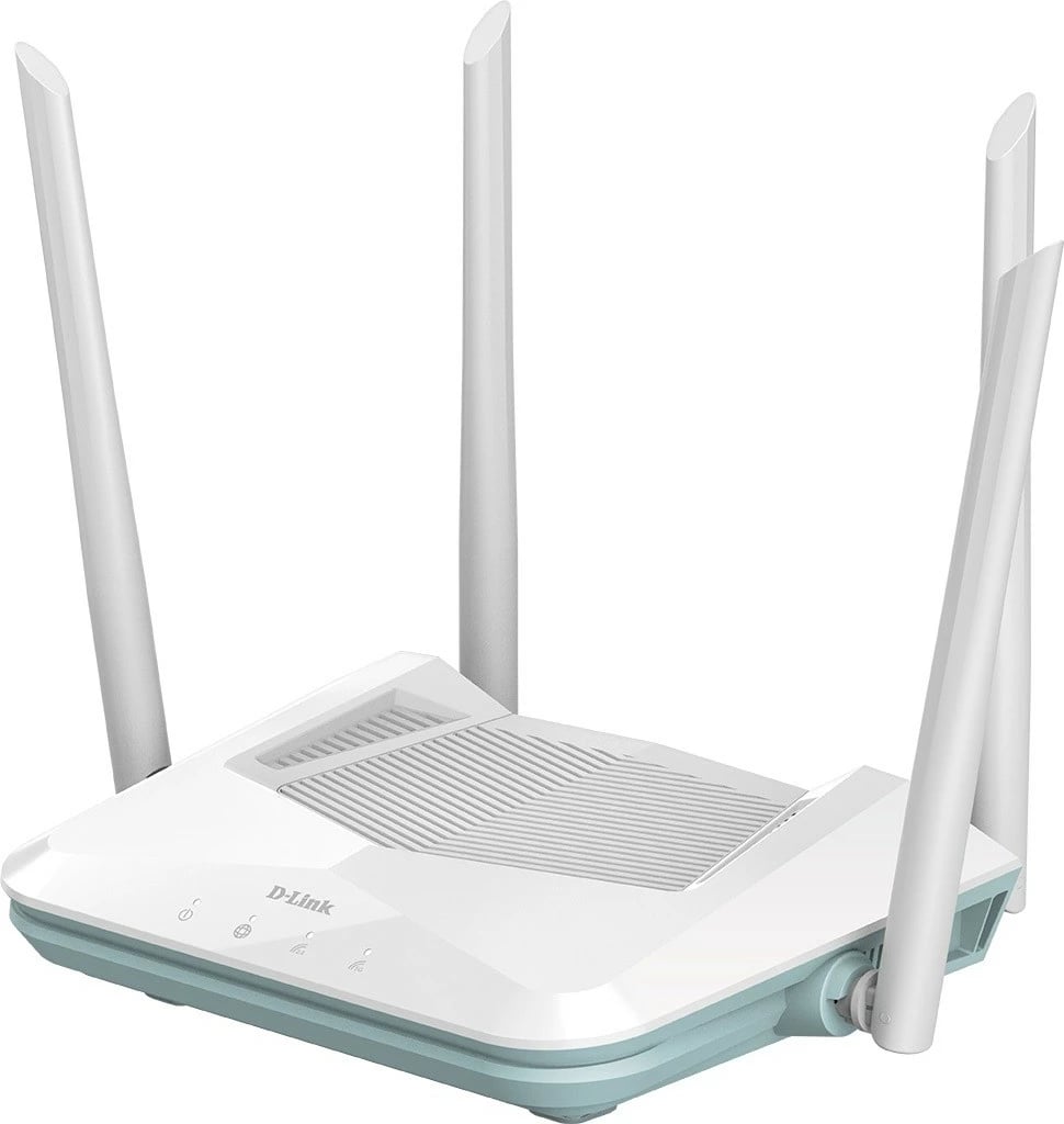 Router D-Link R15 EAGLE PRO AI AX1500, 4 antena, Wi-Fi 6, Bardhë/Azure