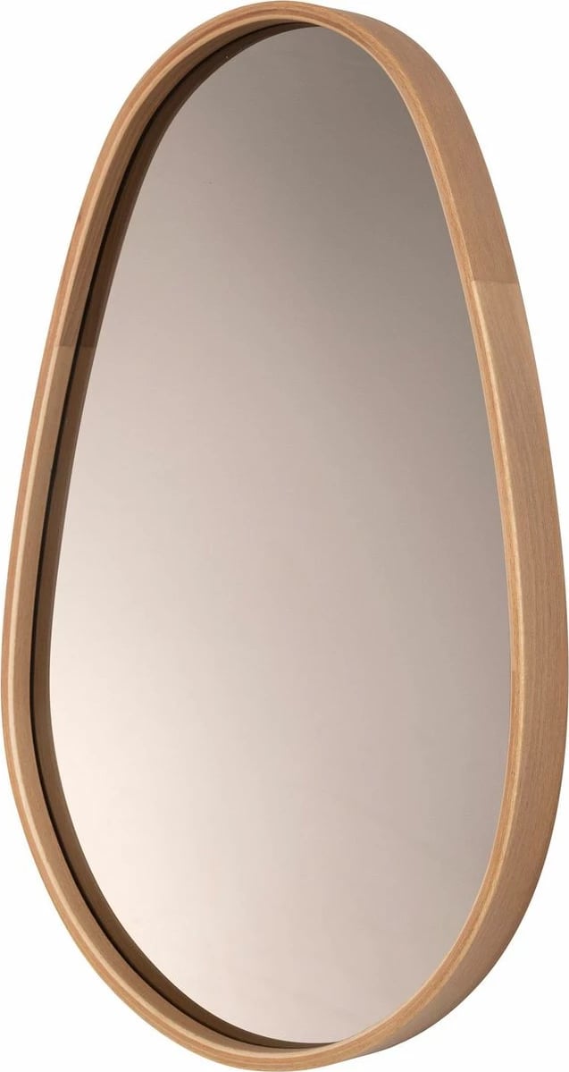 Pasqyrë Skye Decor, dardhë, ngjyrë lisi