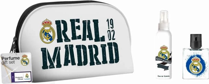 Set Eau de Toilette për burra Real Madrid, 3 copë, 50ml