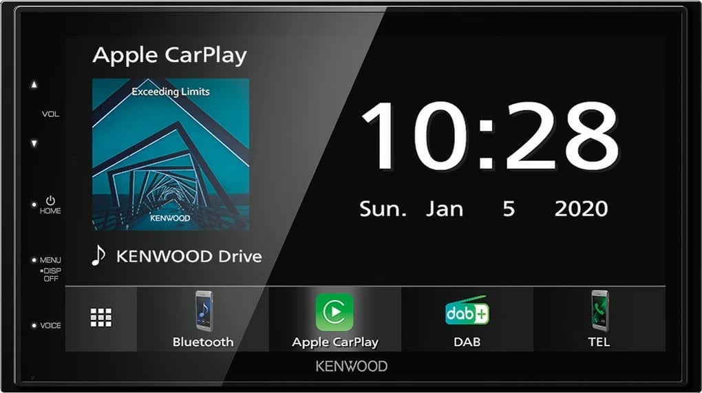 Radio multimedia Kenwood DMX5020DABS, Bluetooth, USB, ekran, e zezë
