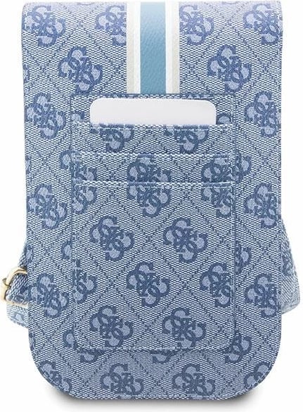 Çantë për telefon Guess GUWBP4RPSB 4G Stripes, e kaltër
