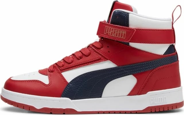 Atlete për meshkuj Puma, të bardha, të kuqe, të kaltër