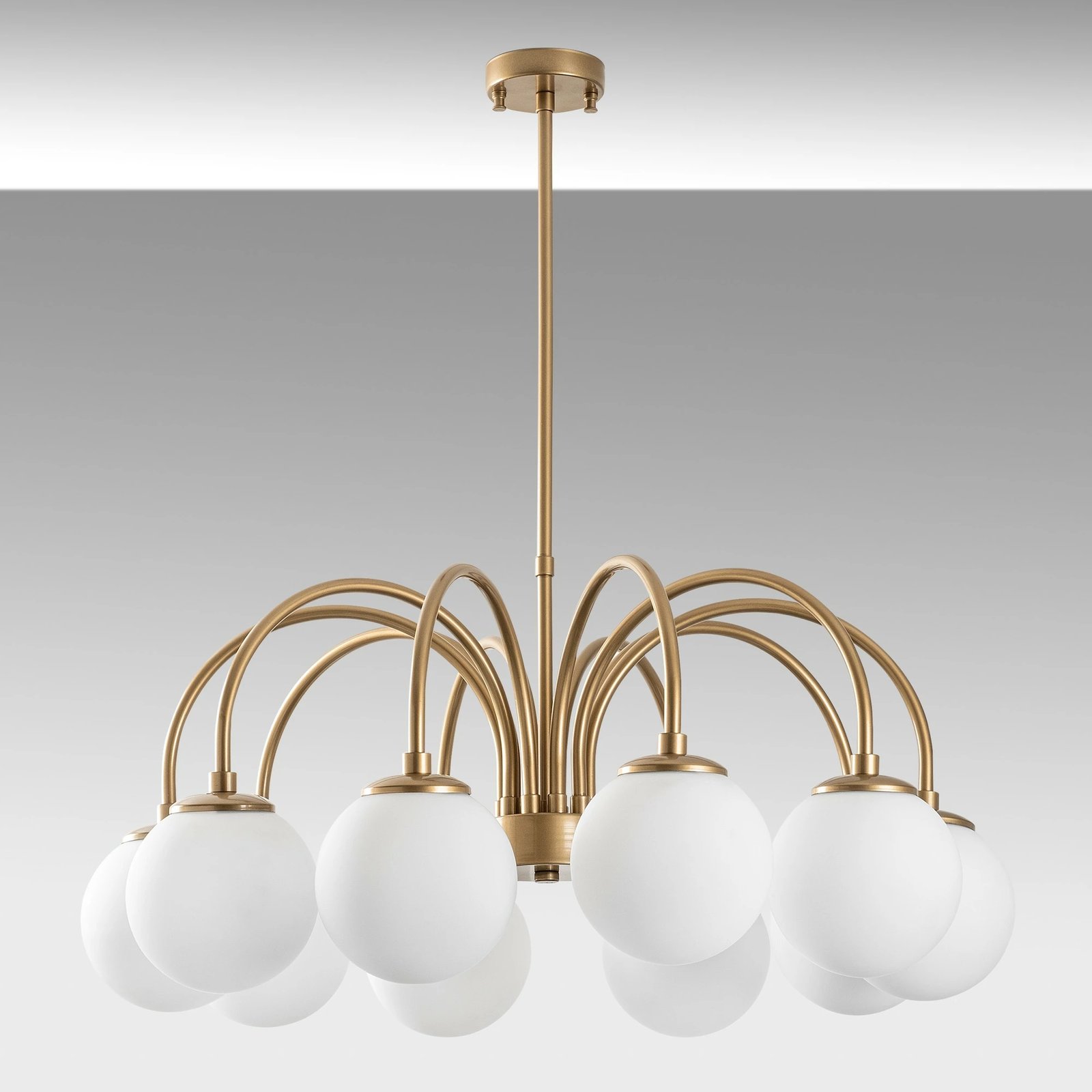 Llambadar Opviq, Sferıs, ngjyrë ari, 75cm