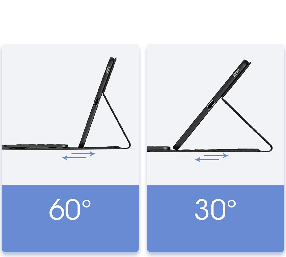 Mbështjellës me tastierë Bluetooth Dux Ducis TK Series për Samsung Galaxy Tab S6 Lite, i zi