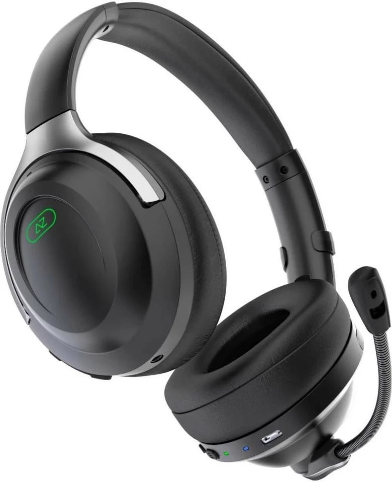Kufje AceZone A-Spire Wireless, ANC, Bluetooth, e zezë-argjendtë