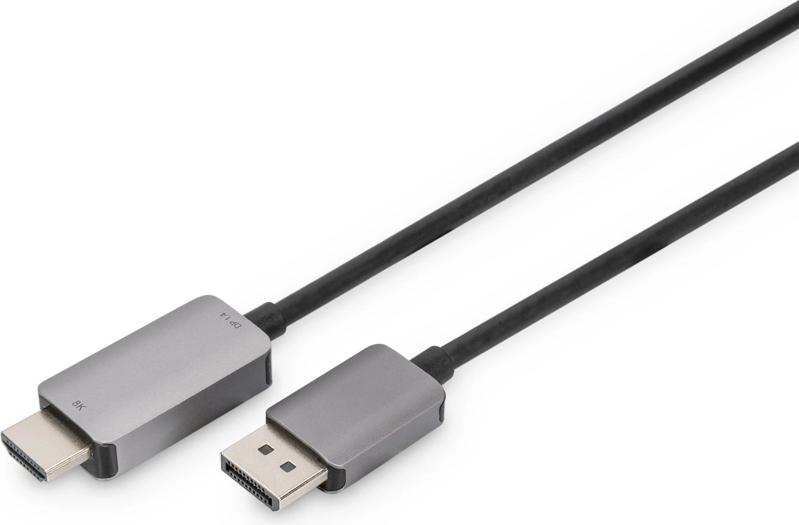 Kabëll adapter DisplayPort në HDMI Digitus 8K, 1.8m, i zi