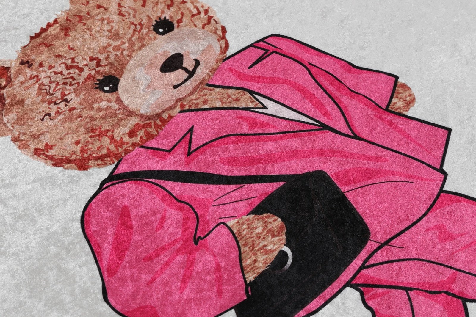 Tapet për banjo Mijölnir, Boss Girl Djt, shumëngjyrësh, 80x100cm