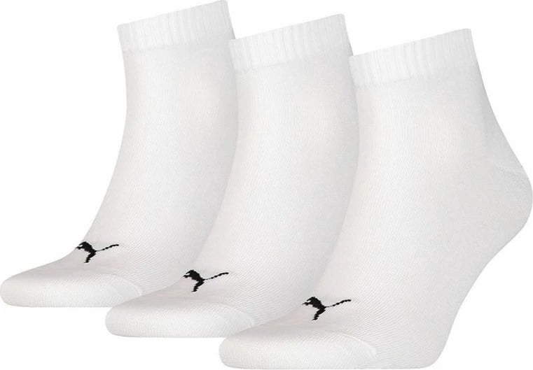 Çorape sportive Puma për të dyja gjinitë, të bardha