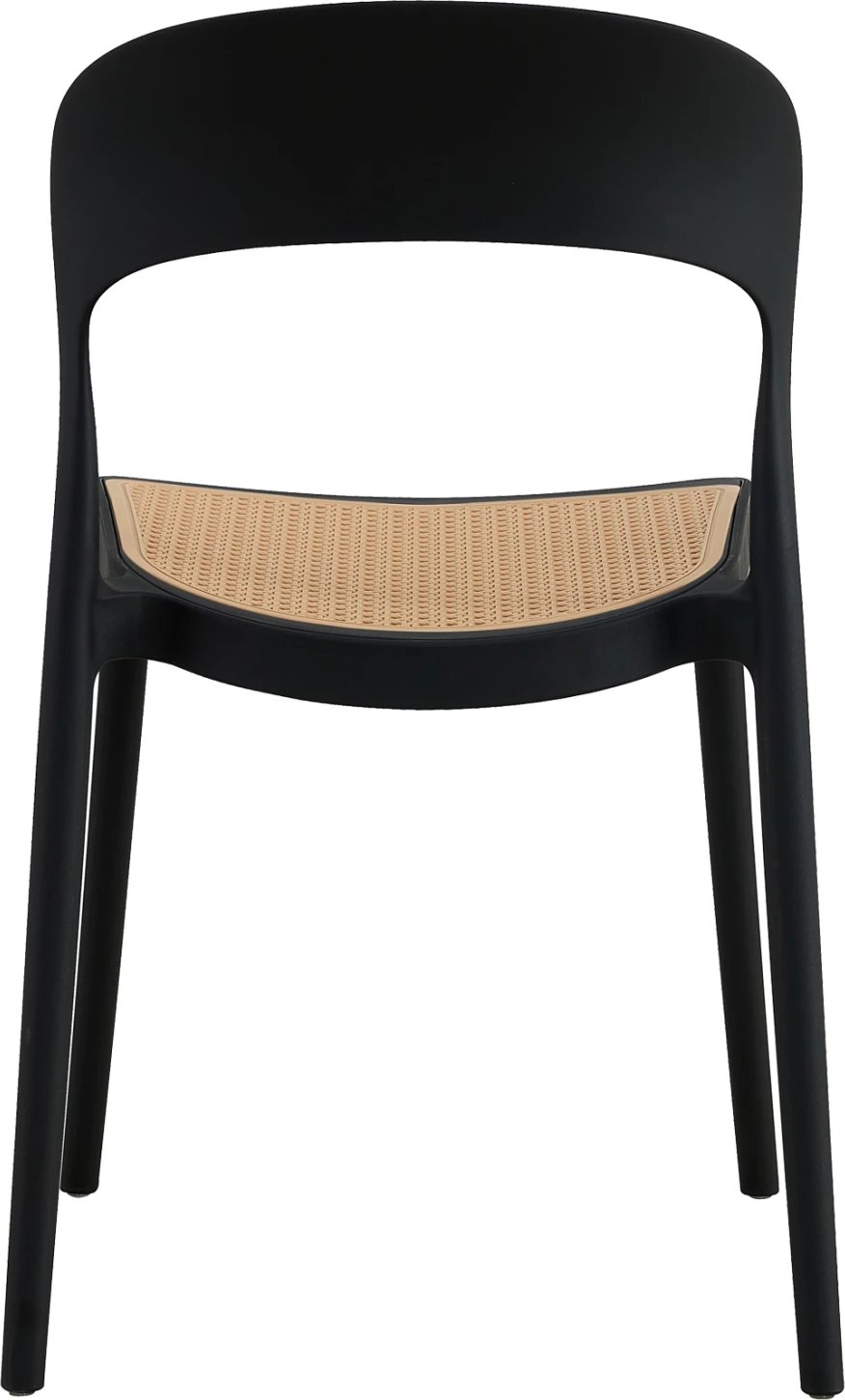 Karrige polipropileni CLEO FH5936.02, e zezë-bezhë, 41x53x81H cm