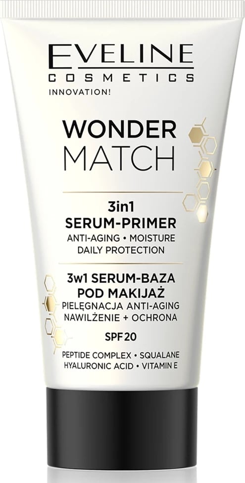 Serum-Primer 3-në-1 Eveline Cosmetics Wonder Match 30ml