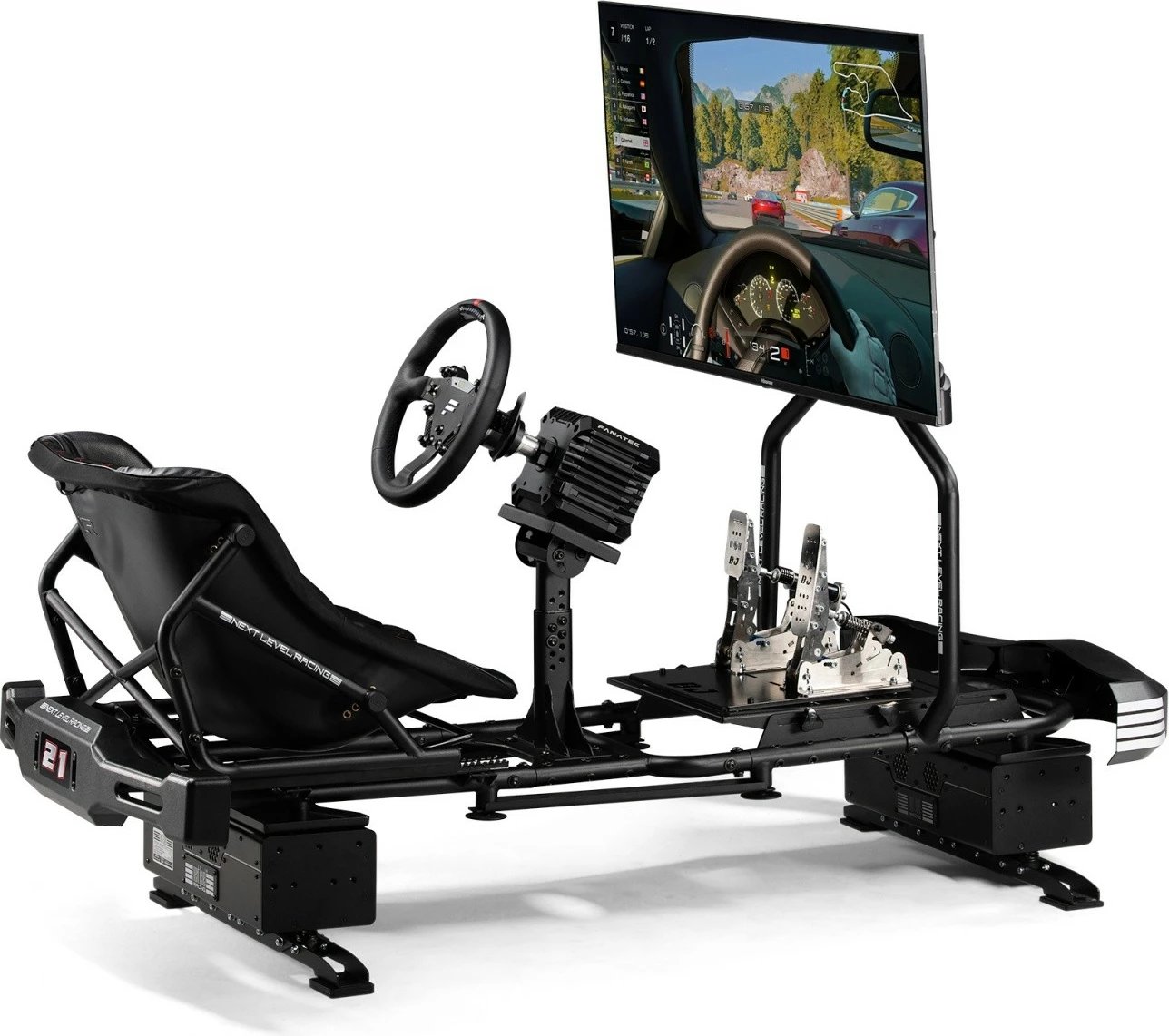 Set adaptera për Go Kart Plus Next Level Racing NLR-S037, i zi