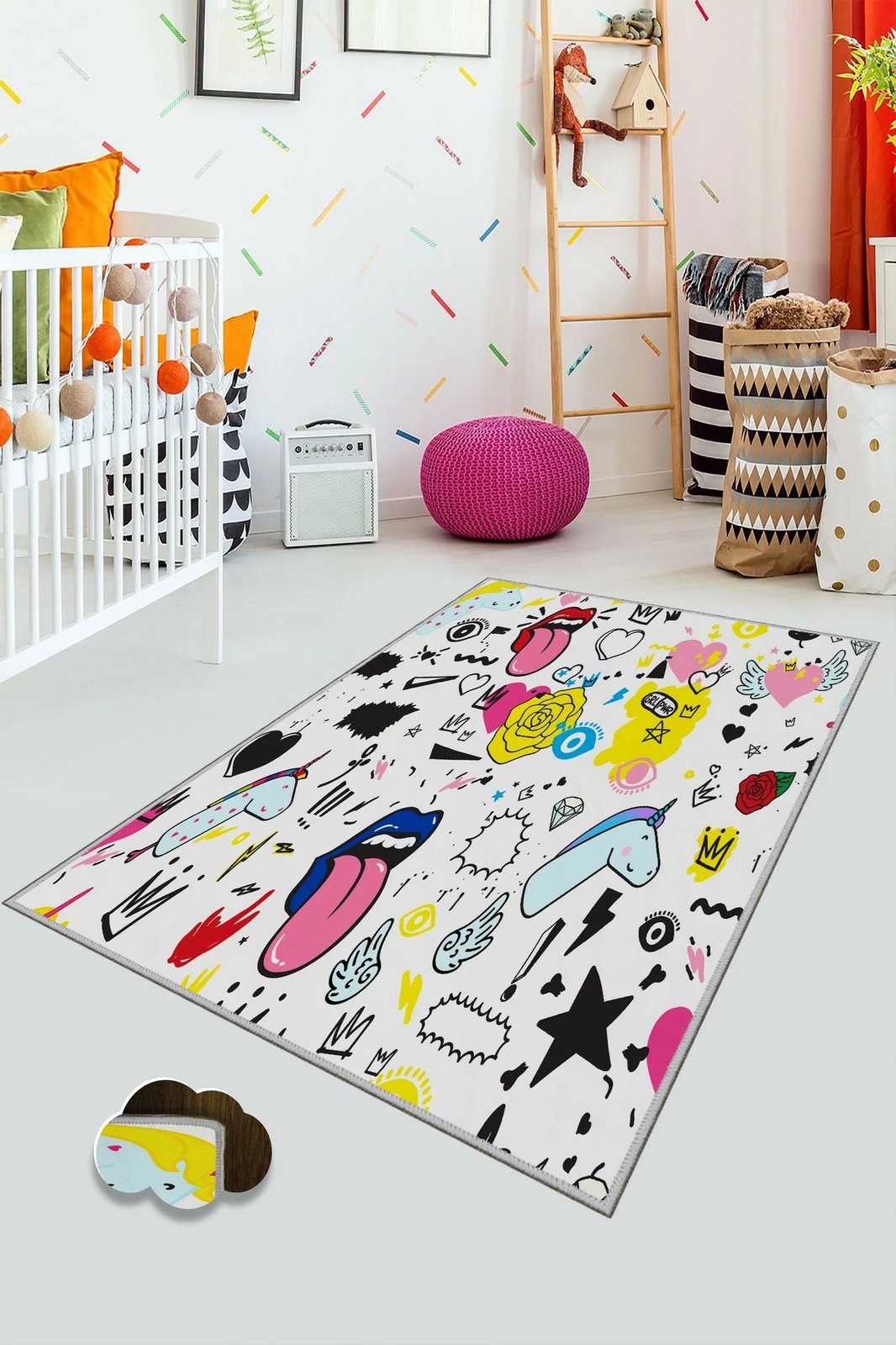 Qilim për korridor, shumëngjyrësh, Conceptum Hypnose, HMNT193, 80x150cm