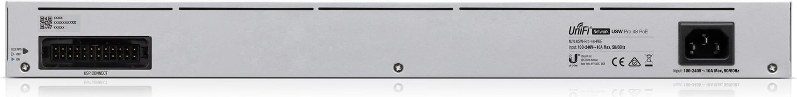 Switch Ubiquiti UniFi Pro 48-Port PoE Managed L2/L3 Gigabit Ethernet Silver