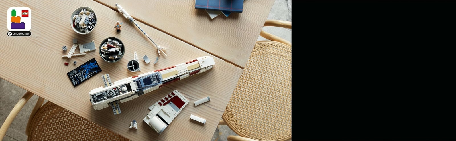 Set ndërtimi LEGO Star Wars X-Wing Starfighter 75355, 1953 pjesë, multikolor