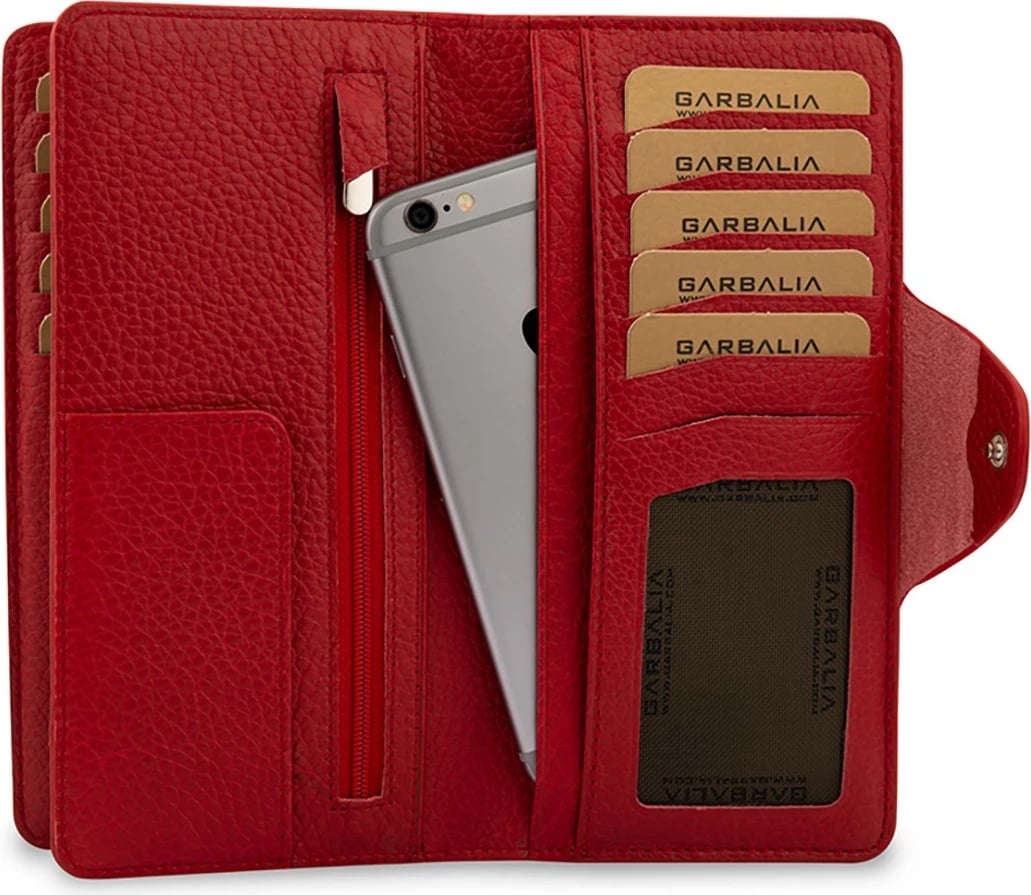 Portofol unisex Zoozie Bags, Martha, i kuq