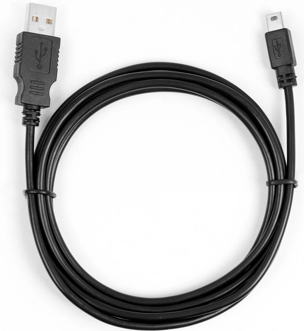 Kabllo USB TB AKTBXKU3PBAW18B, 1.8m, Mini USB, e zezë