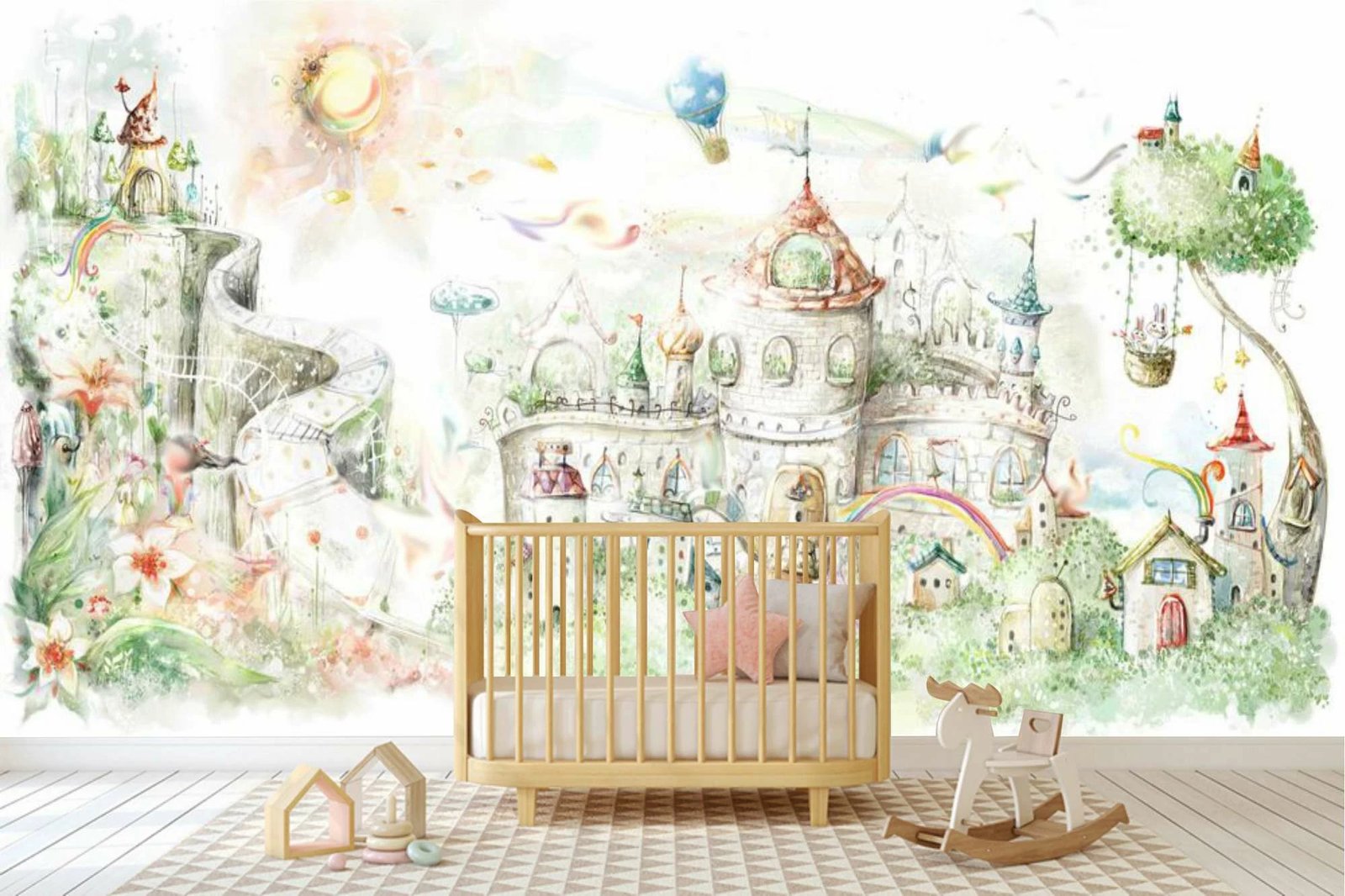 Murale muri Wallity, shumëngjyrëshe, MDK-00162, 400x270cm