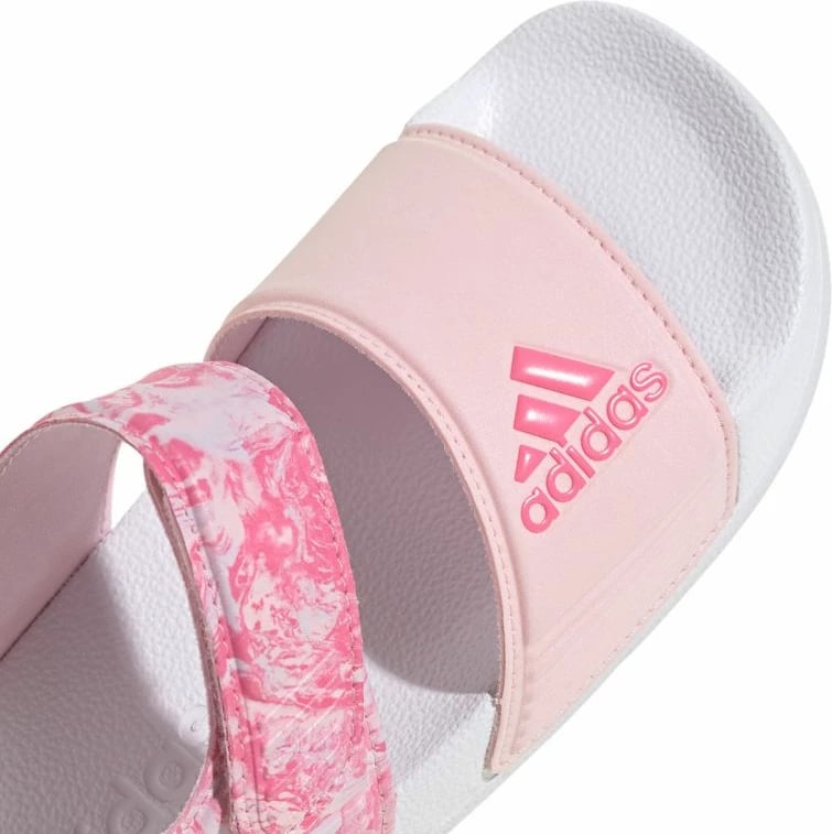 Sandale për fëmijë adidas, të bardha dhe rozë