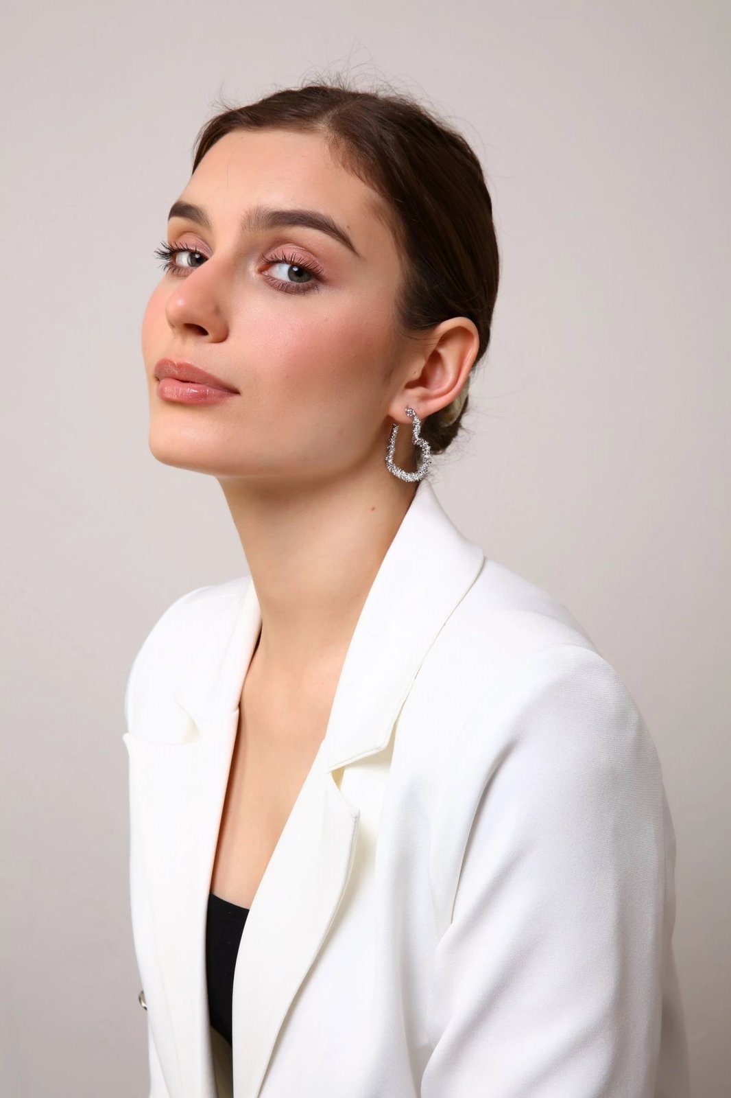 Vathë rrethi me zirkon, ngjyrë argjendi, Jumeon, Gmskalpkupe