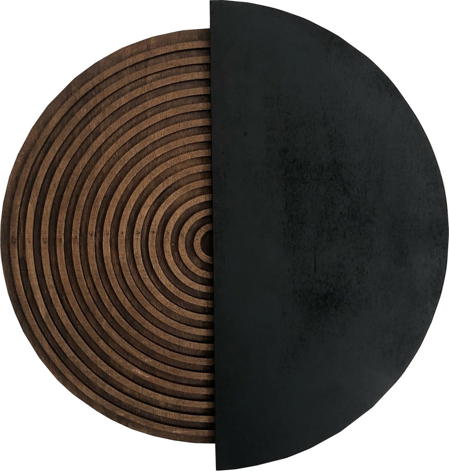 Aksesor dekorativ muri Wallity, ART143, natyral/zi, 50x50cm