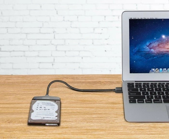 Adapter Unitek Y-1096 USB 3.0 në SATA III për HDD/SSD 2.5", i zi