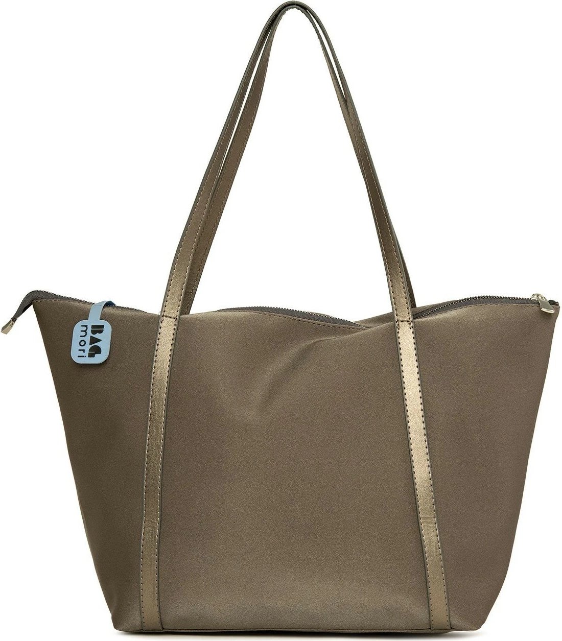 Çantë tote Zoozie Bags, ngjyrë argjendi, M000008171