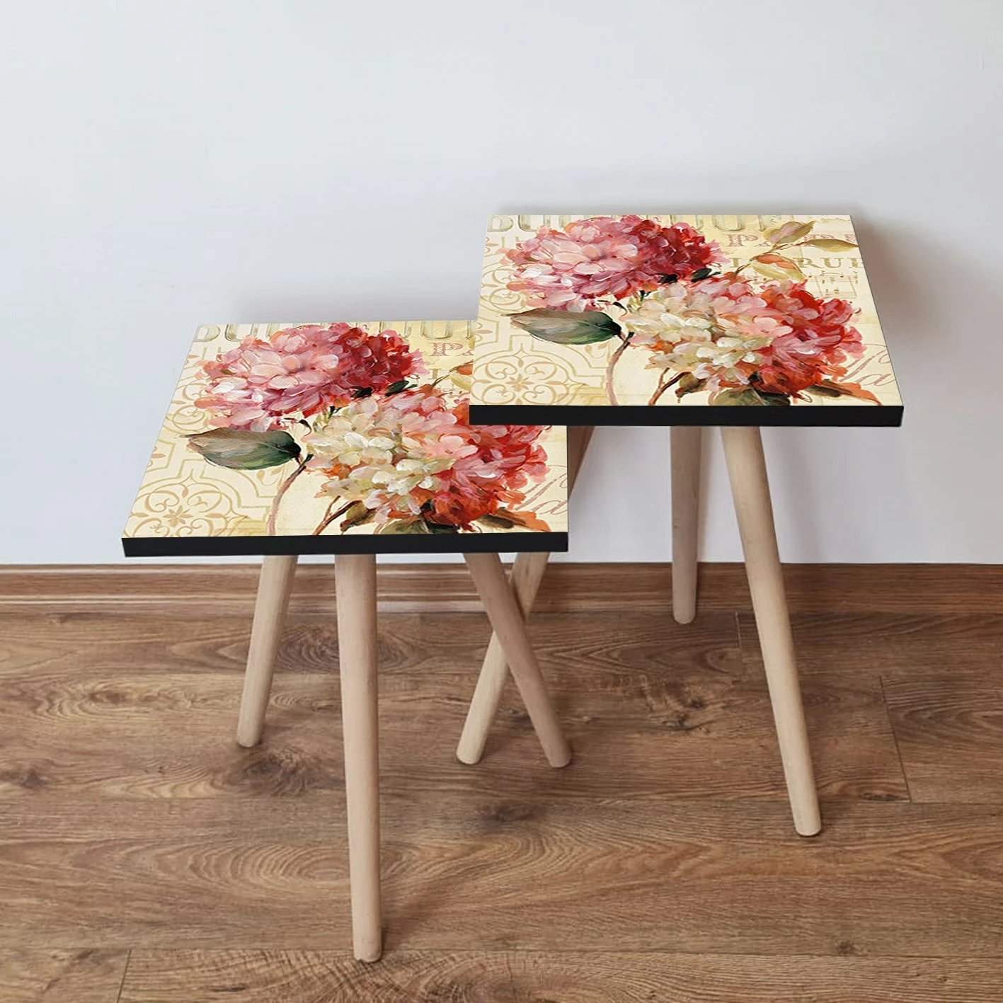 Tavolina ndihmëse të mbivendosura (2 copë), Skye Decor, 2Shp304, shumëngjyrëshe