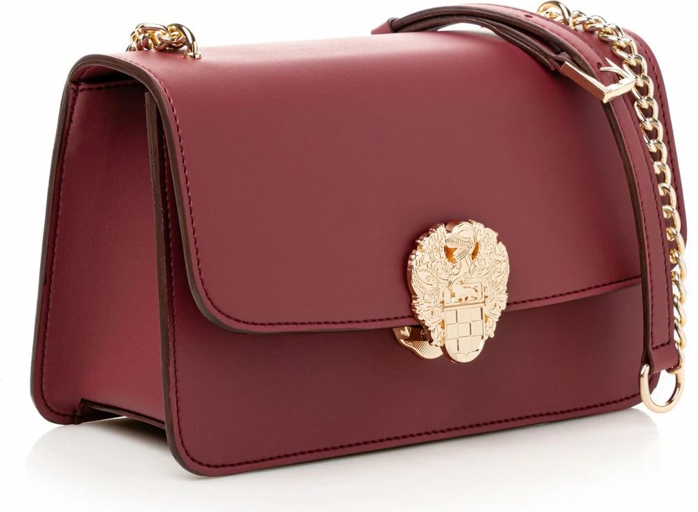 Çantë shpatulle, ngjyrë e kuqe Claret, Vince Camuto Amore
