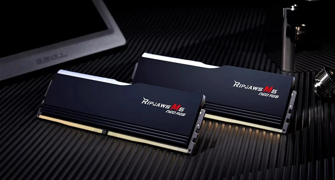 RAM Memorje G.Skill Ripjaws M5 RGB, 32 GB, 2 x 16 GB, DDR5, 6000 MHz