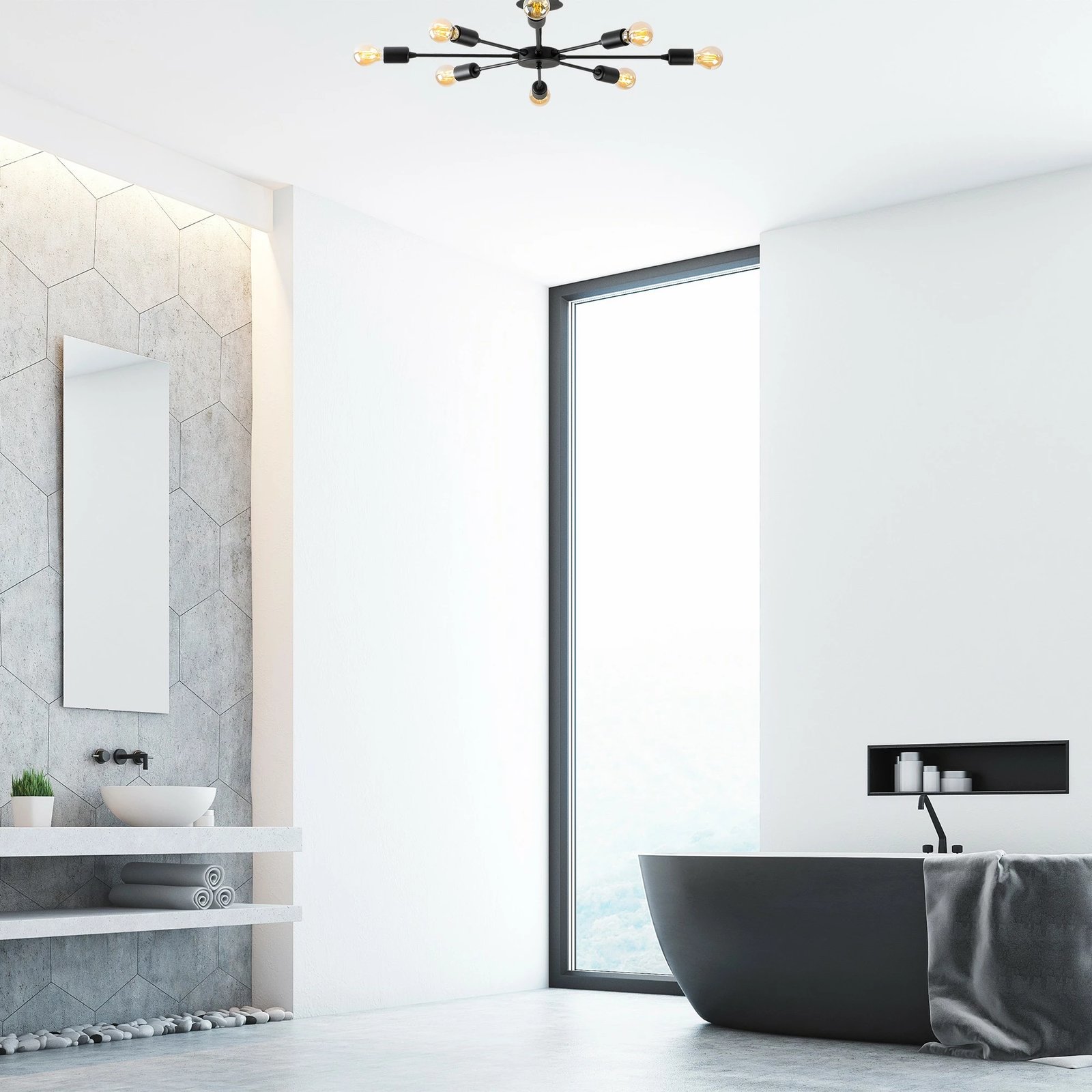 Llambadar Opviq, Ray - 1132, ngjyrë e zezë