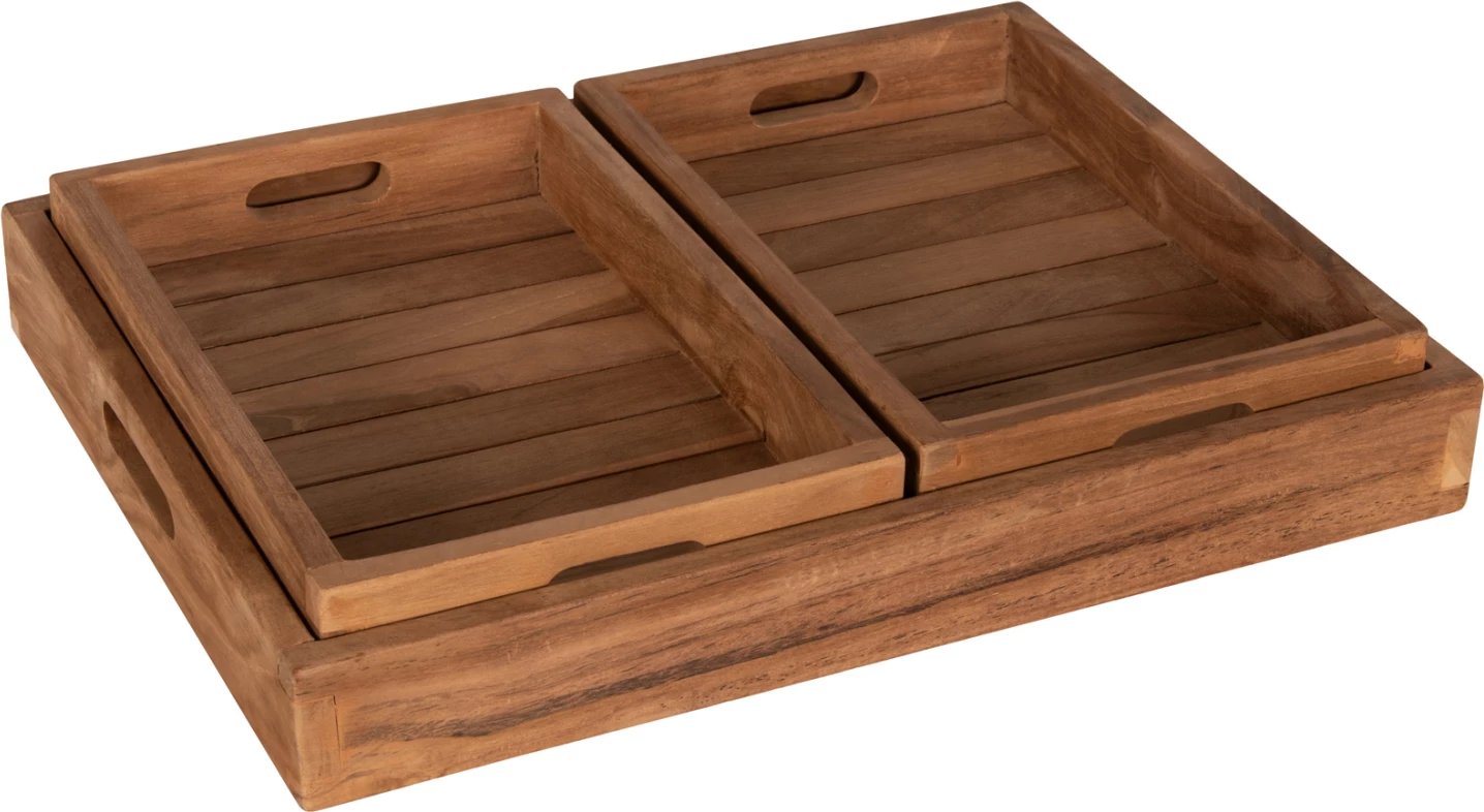Set tabakë FH7894, 39x29x7 cm, 3 pjesë