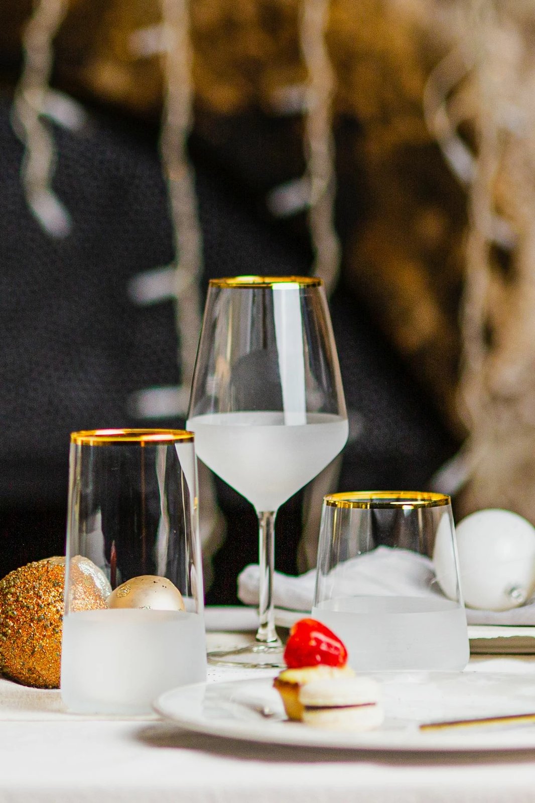 Set gotash prej qelqi (4 copë), Hermia Concept, Nsh 520