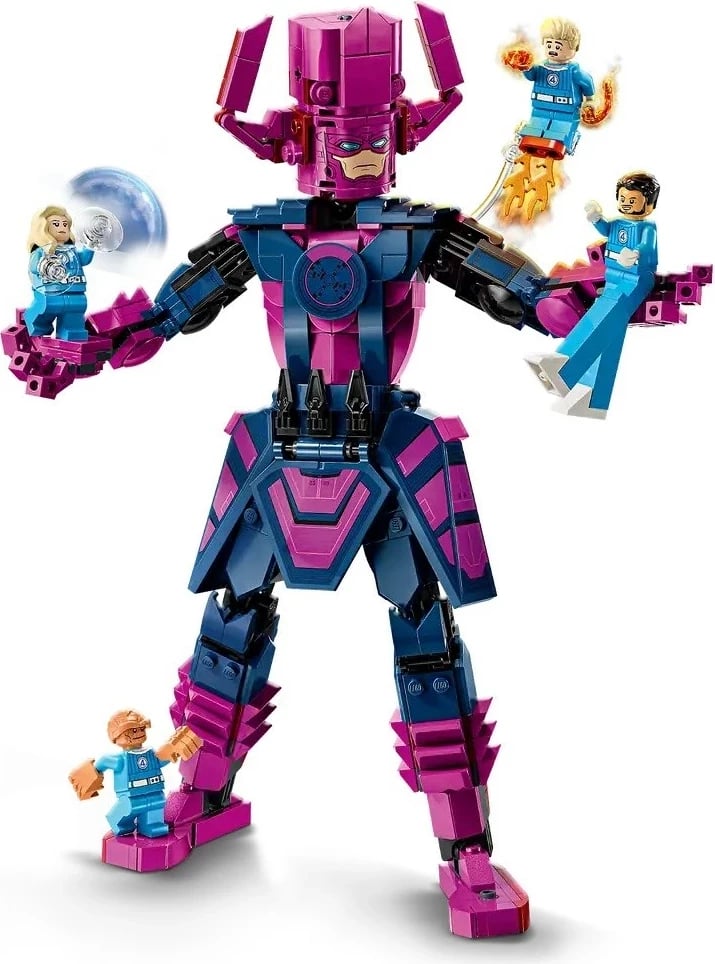 Set LEGO Marvel 76316 Fantastic Four kundër Galactus, 427 pjesë, 4 minifigura