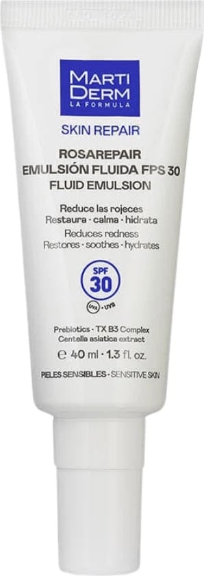 Emulsion për fytyrë Martiderm Rosarepair Fluid Emulsion SPF30, 40ml