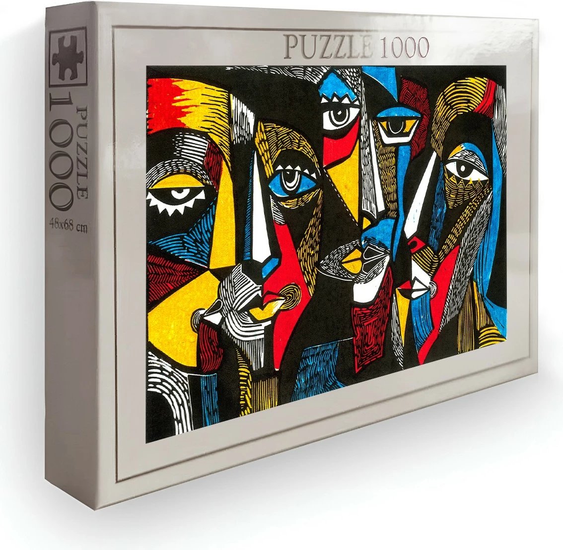 Puzzle artistik, shumëngjyrësh, 1000 copa, PZL_0122_1000