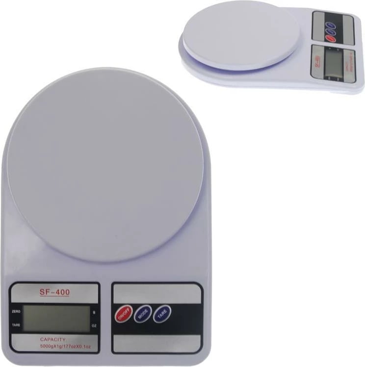 Peshore elektronike precize NEXT 5 kg, e bardhë