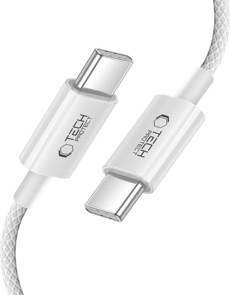 Kabllo USB-C Tech-Protect Ultraboost Lite 200cm, PD60W/3A, Gri